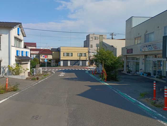 武蔵高萩駅からの道のり案内3