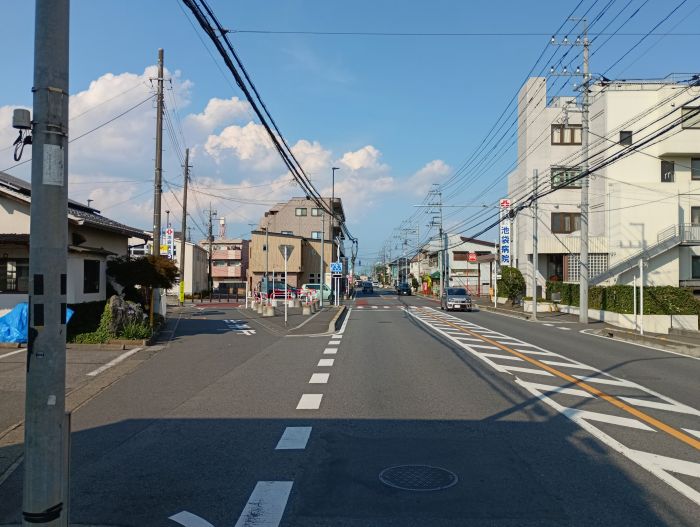 武蔵高萩駅からの道のり案内7