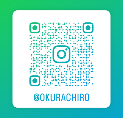 インスタグラム　QRコード　大蔵カイロプラクティック川越伊勢原整体院の公式アカウント